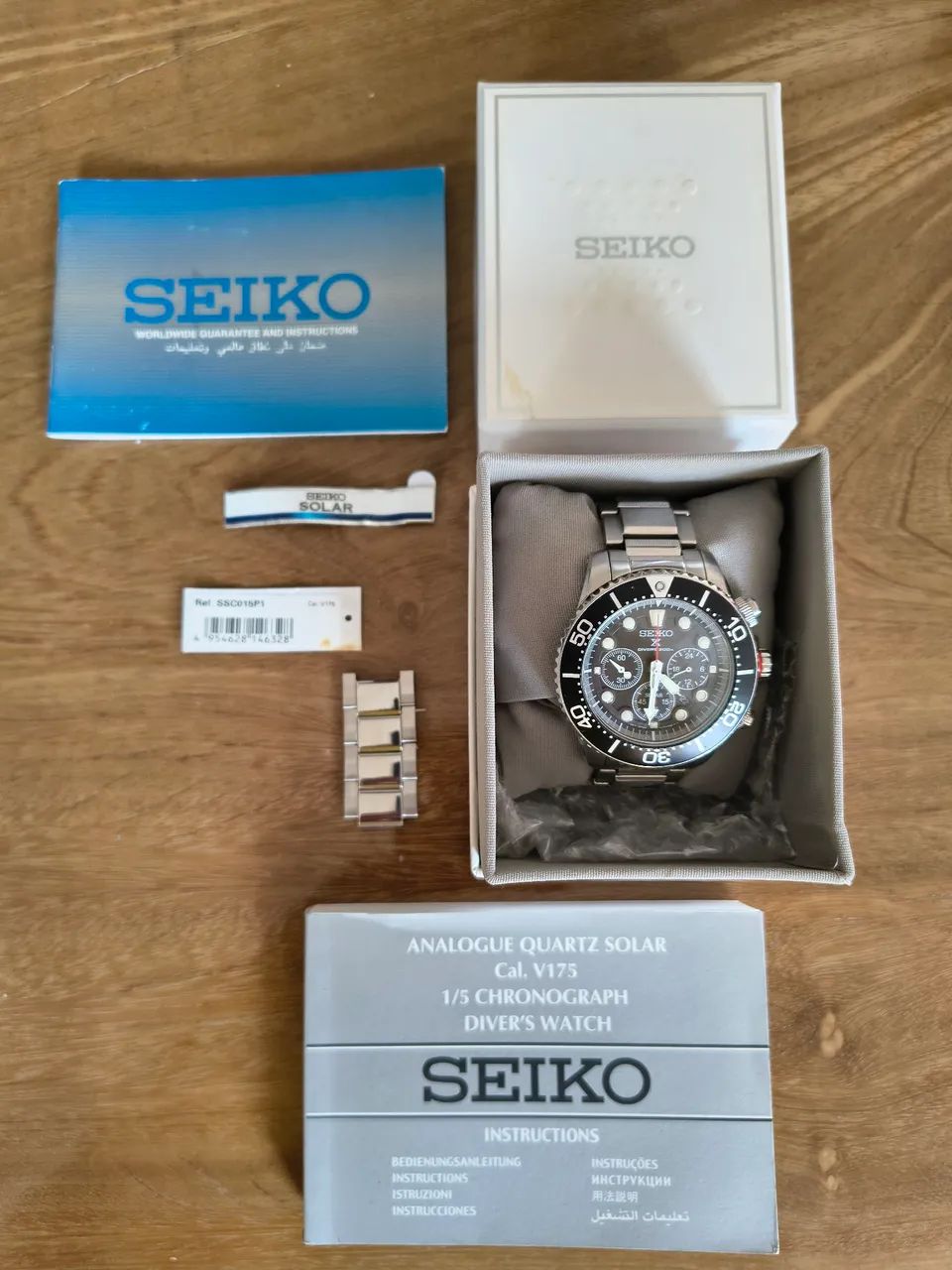 SEIKO PROSPEX SOLAR SSC015P1 Cal. V175 - Foto 5
