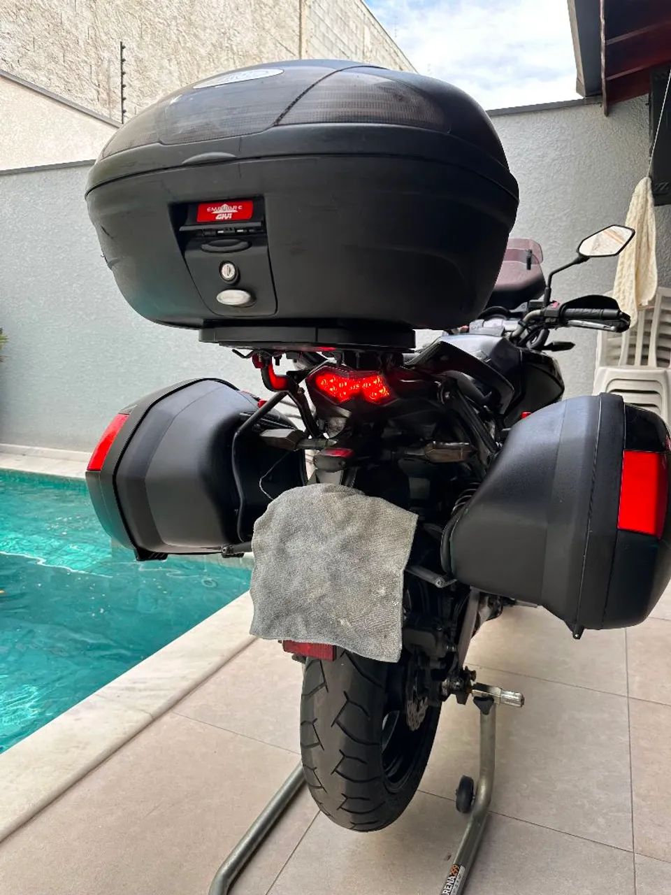 Versys tourer impecável com vários acessórios incluindo os bauletos lateral zero , sem uso - Foto 6