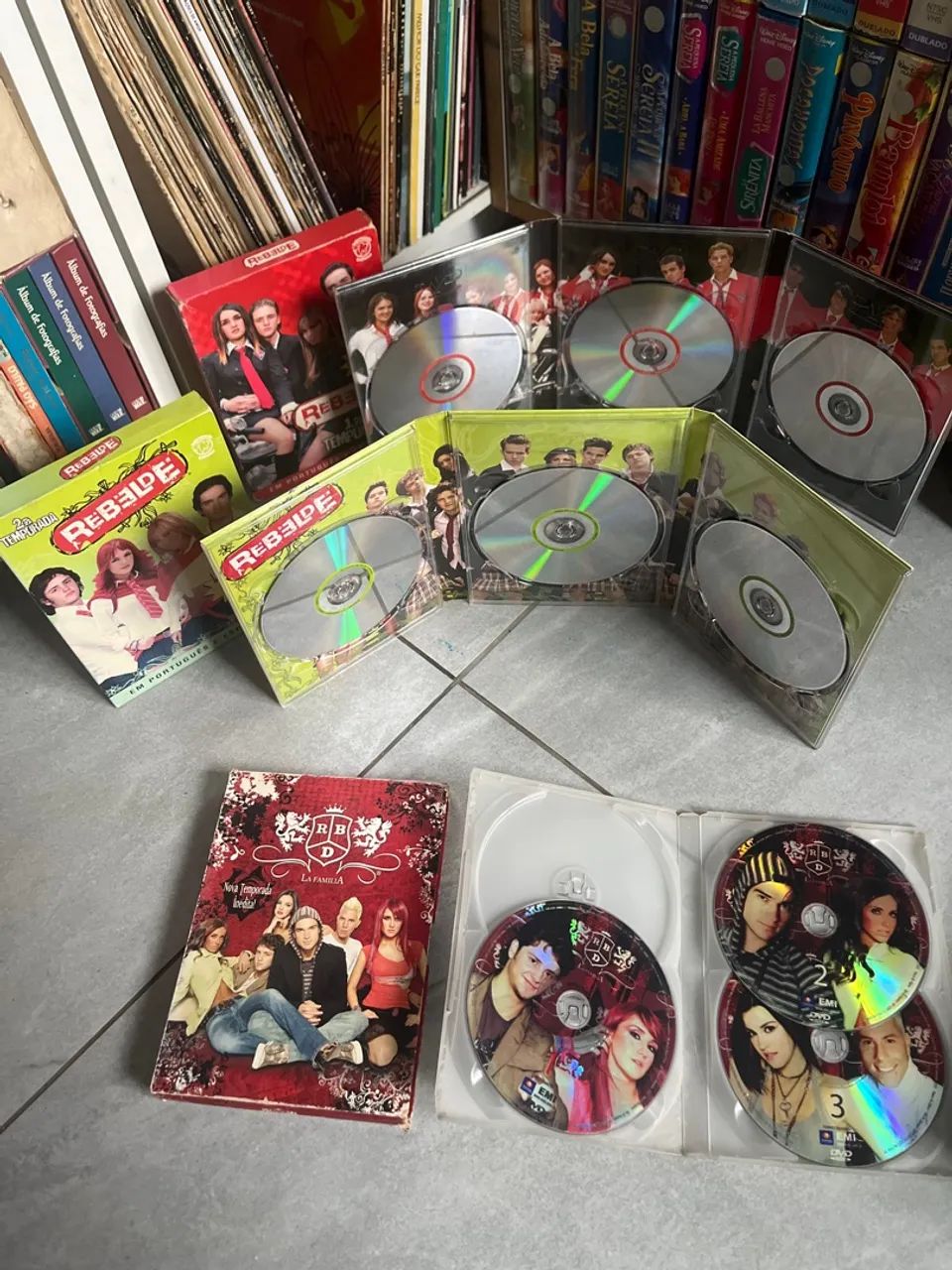 Kit DVDs RBD REBELDE ORIGINAL - Foto 2