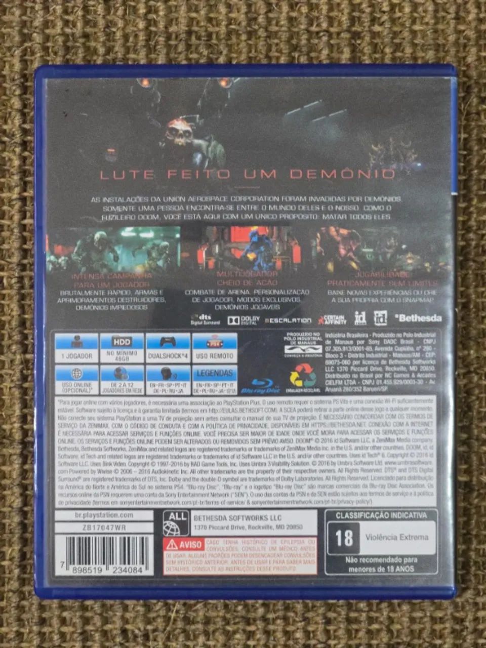 Jogo Doom (2016) para PS4 - Foto 4