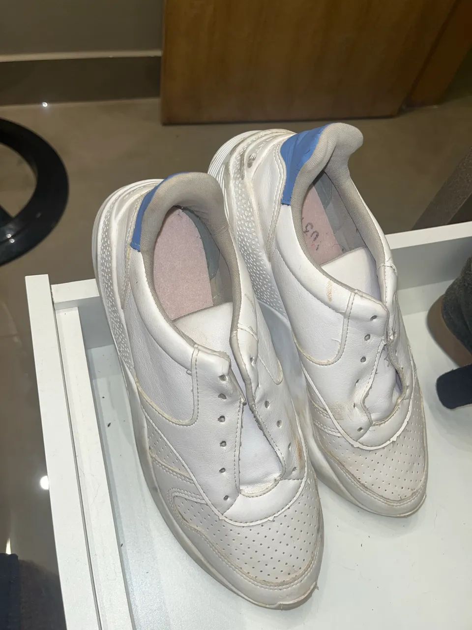 Tenis Plataforma branco - Foto 2