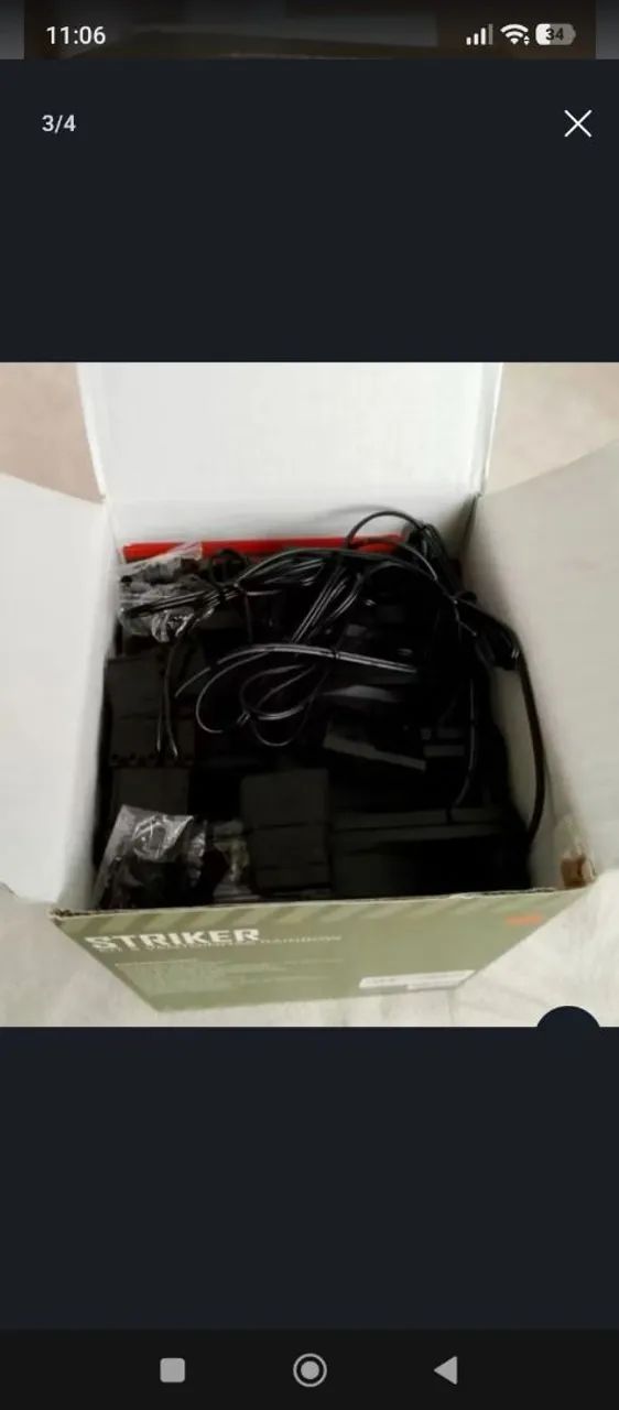 kit 5 fan rgb pc gamer cor fixa - Foto 3
