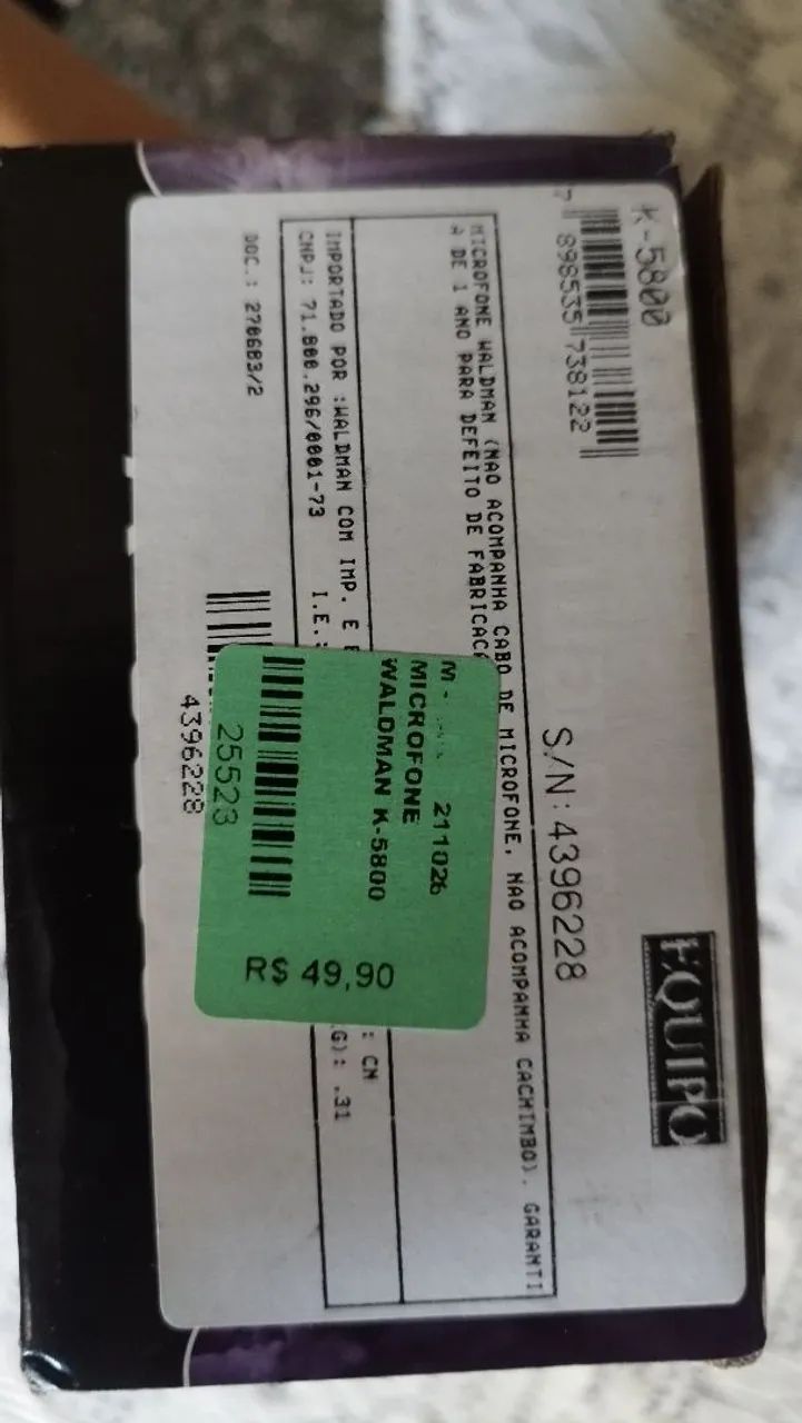 Microfone Waldman K-5800 - Foto 2