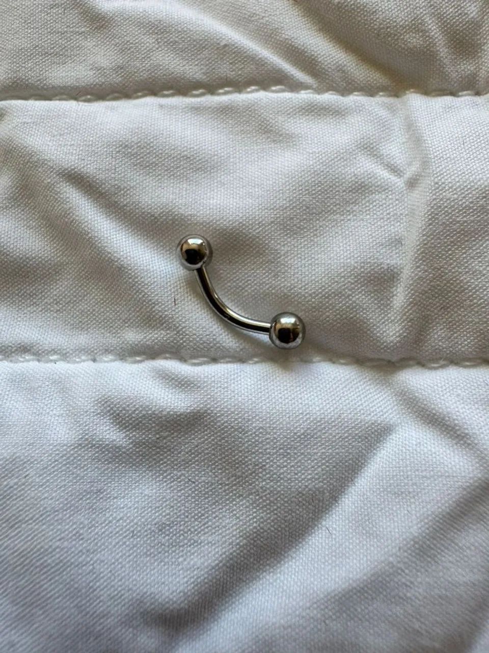 Piercing sobrancelha aço inoxidável 
