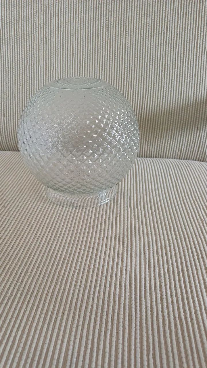 Globo vidro bolinha 