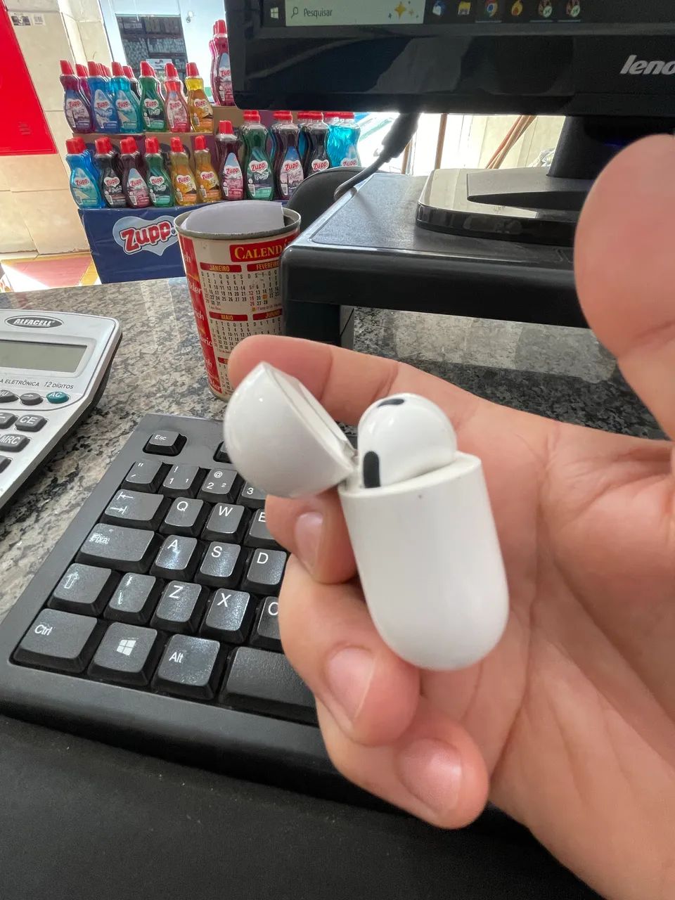 AirPods 3* geração muito conservado!!  - Foto 4