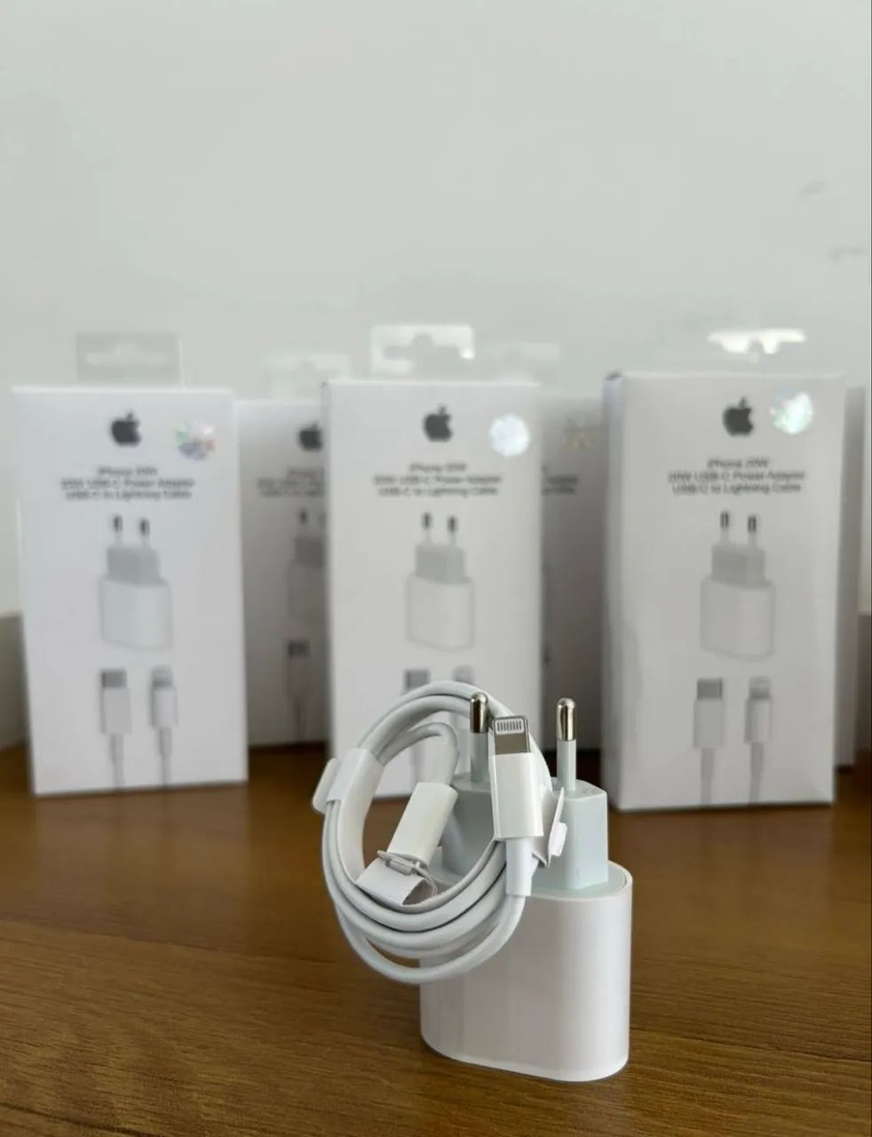 ? Carregador De iPhone + Cabo Lightning | Novo