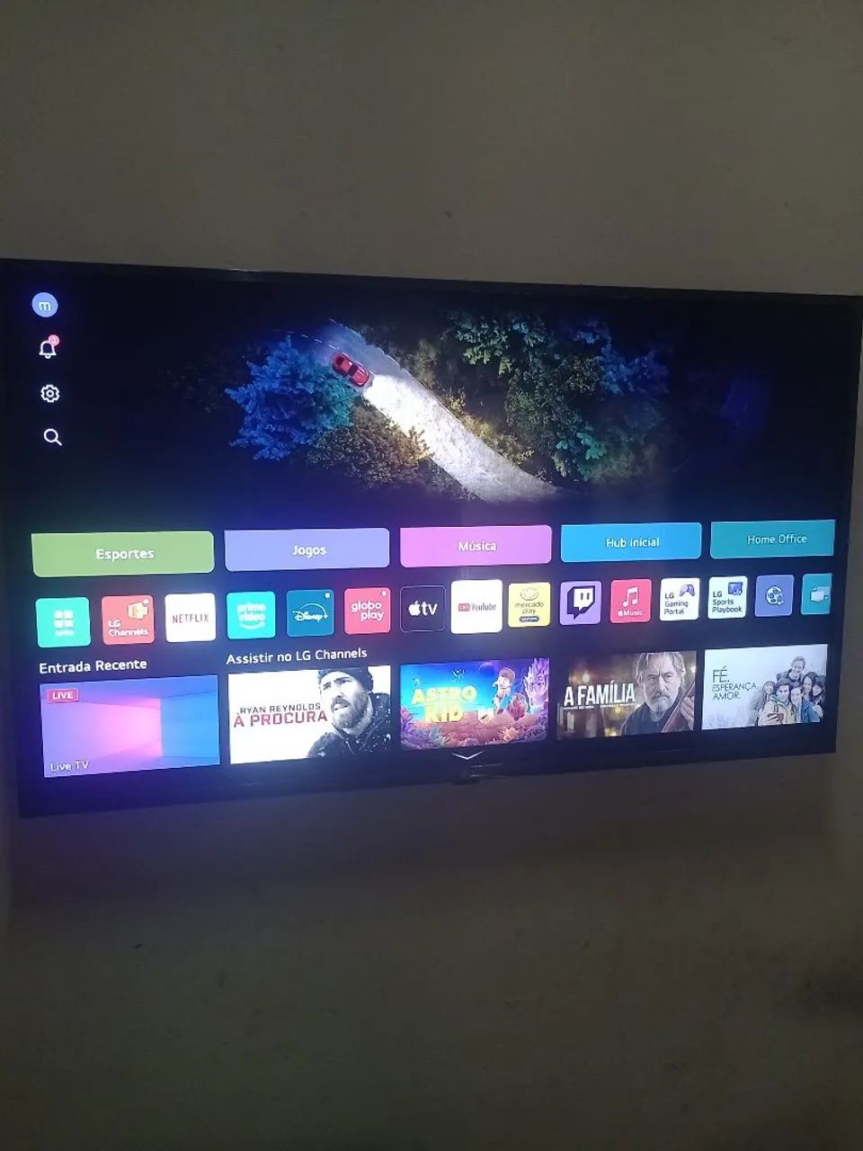 tv esmart Lg 43 polegadas nova 3 mês de uso  - Foto 2