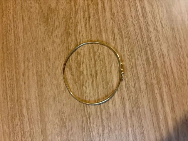 Pulseira Bracelete em Ouro Amarelo 18k