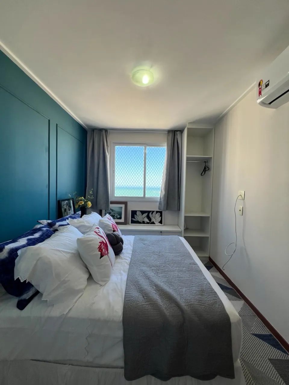 Apartamento de 1 quarto com vista mar e mobiliado  - Foto 4