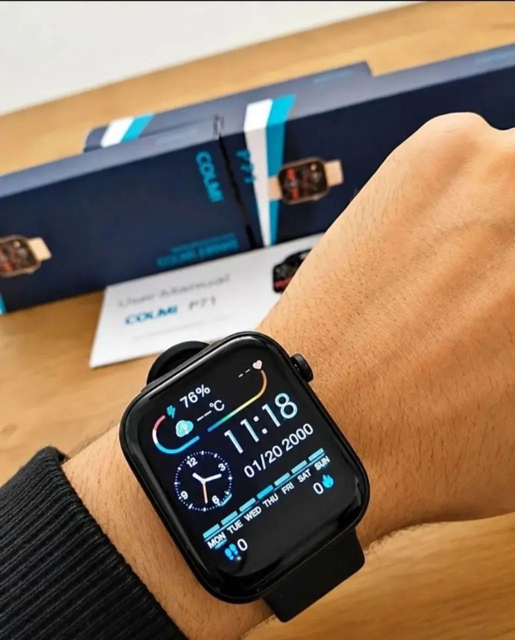 Smartwatch Colmi P71 Novo C/ Garantia - Foto 2
