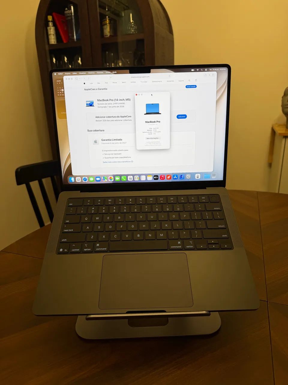 MacBook Pro 14 Apple M5 16GB RAM 1TB SSD - Novo - Notebooks