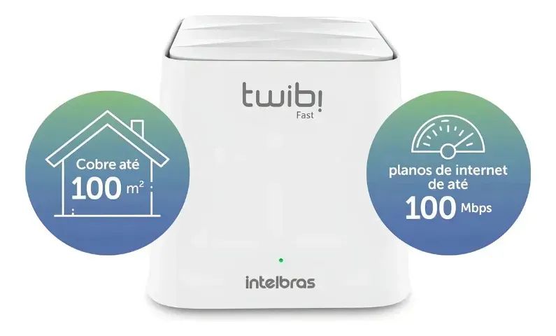 Roteador Mesh Twibi  Fast Wi-fi 5 Intelbras - Foto 2