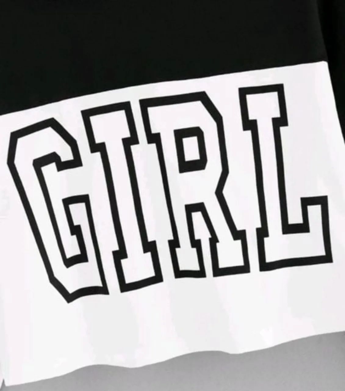 Moletom fino cropped "Girl' - Foto 4