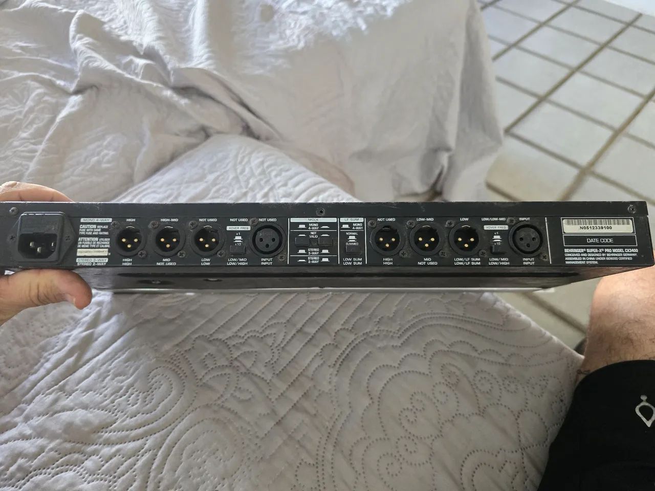 Crossover Behringer Super X-Pro - Foto 4