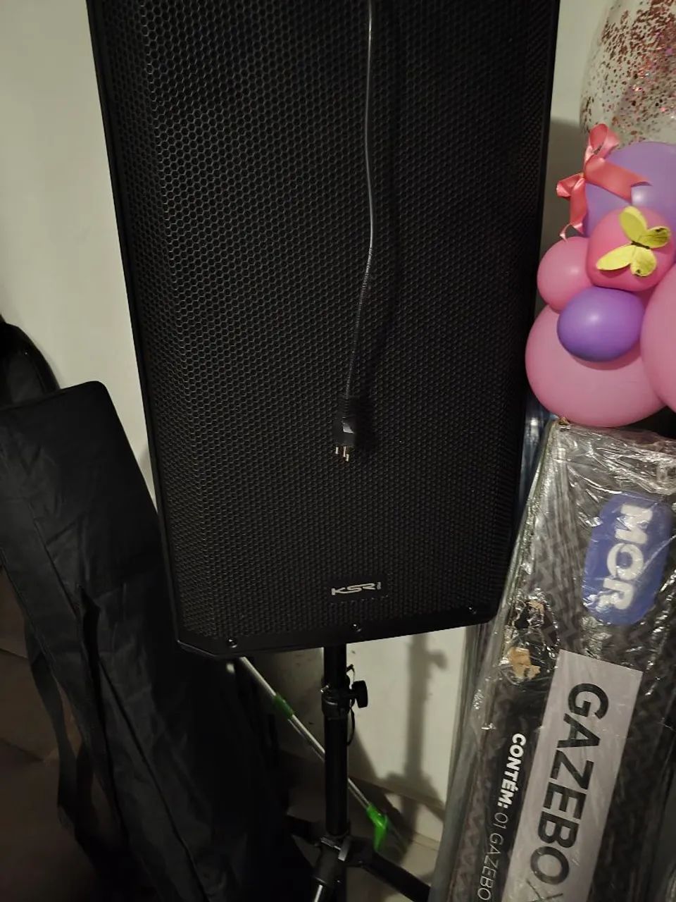 Caixa som Ksr 1.000 w rms