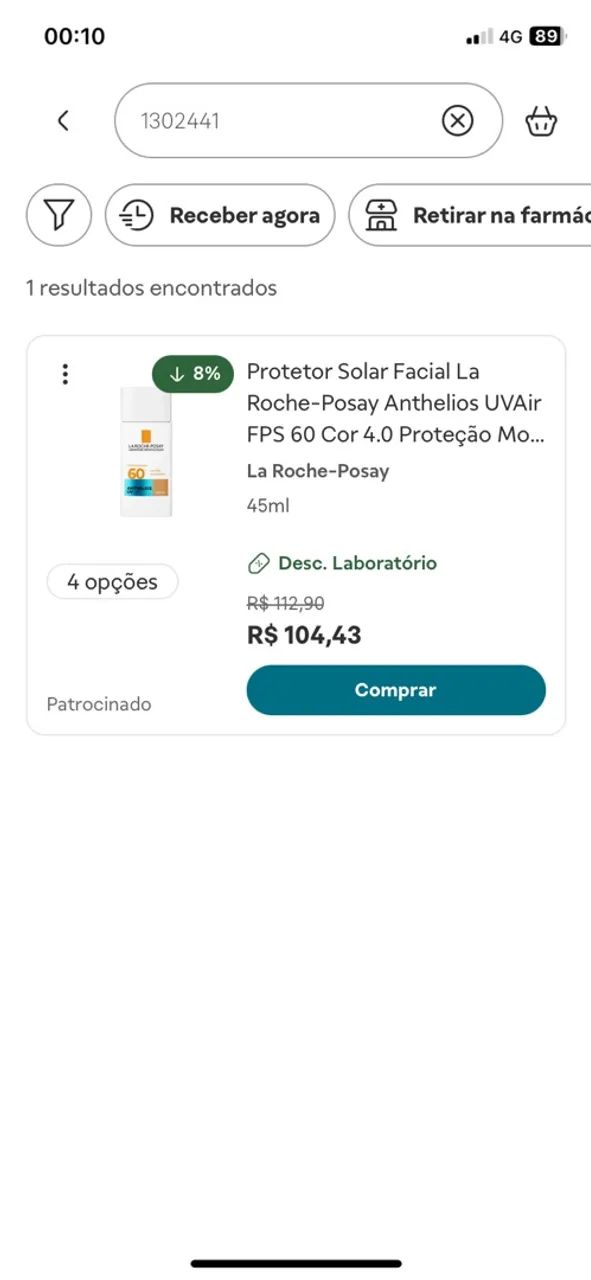 Vendo combo de protetor solar lá roche 4.0 - Foto 4