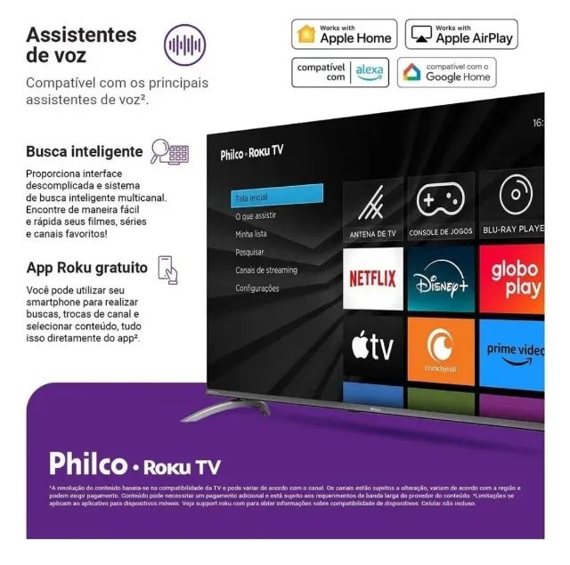[Lacrada] Smart Tv Philco UHD 50" - Foto 3