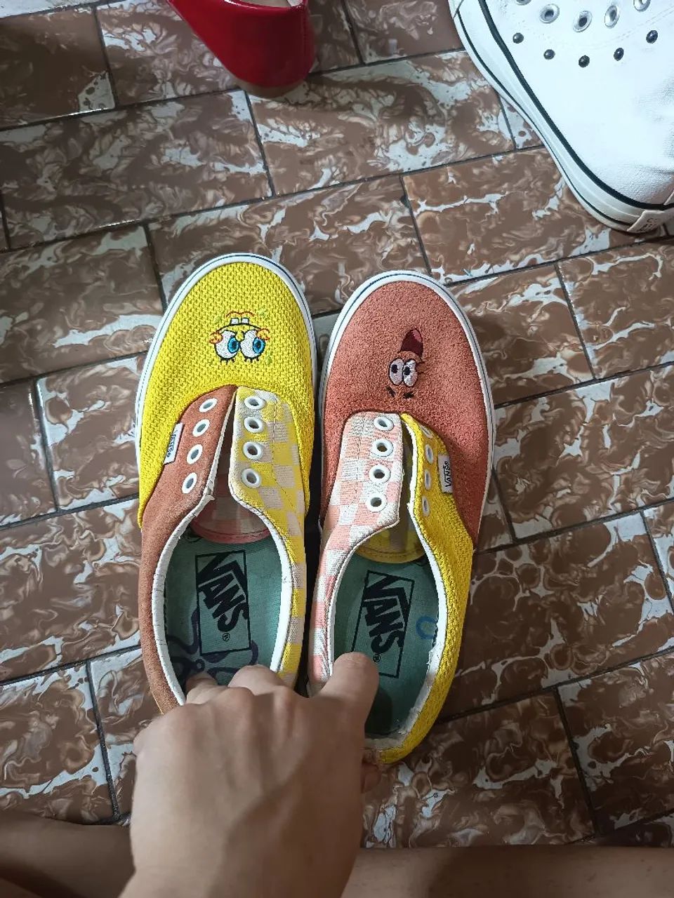 Tênis Vans Bob esponja 