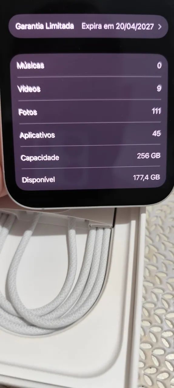iPhone 17 256GB apenas 3 messes de uso  - Foto 2