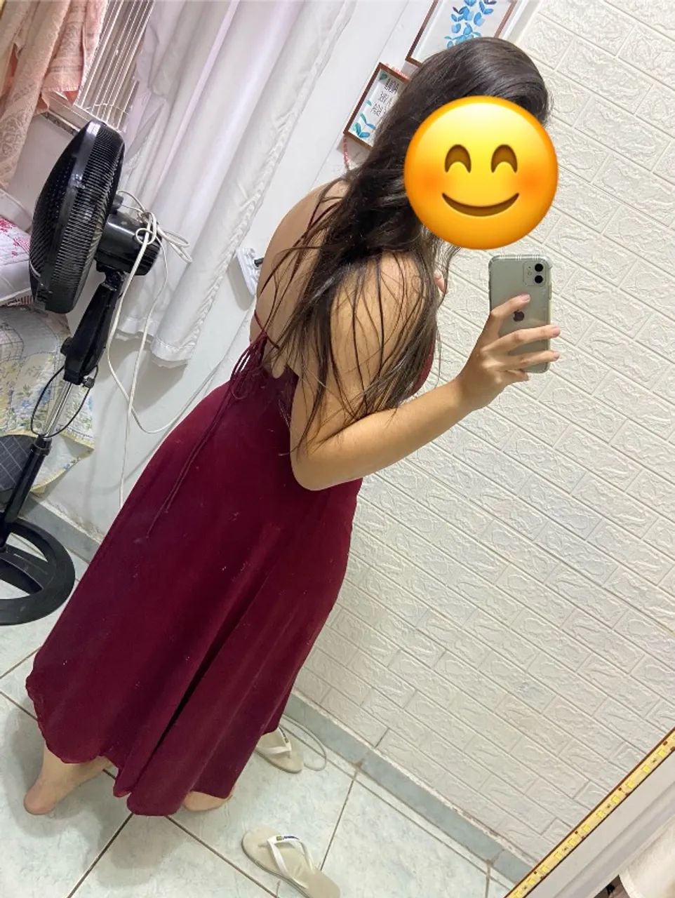 Vestido de festa vinho  - Foto 2