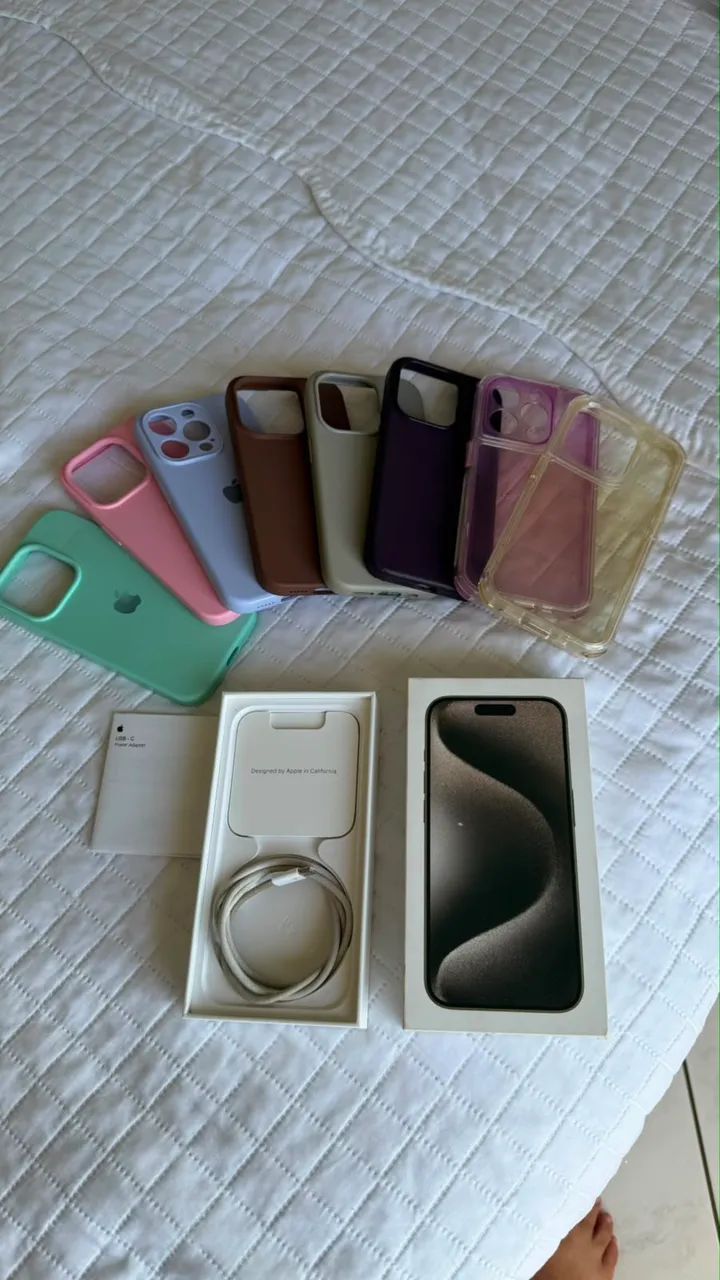 iphone 15 pro 128 GB semi novo  - Foto 2