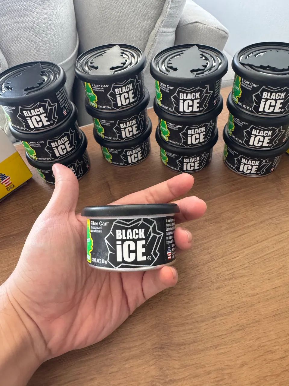 Little Trees Fiber Can Black Ice - Foto 4