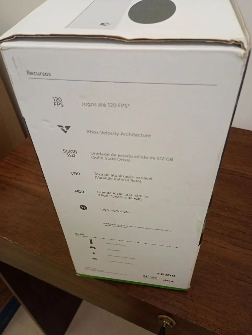 Caixa de Xbox séries S  - Foto 4