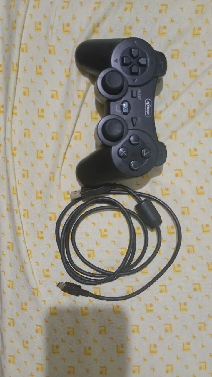 Controle de ps3 e cabo  - Foto 2