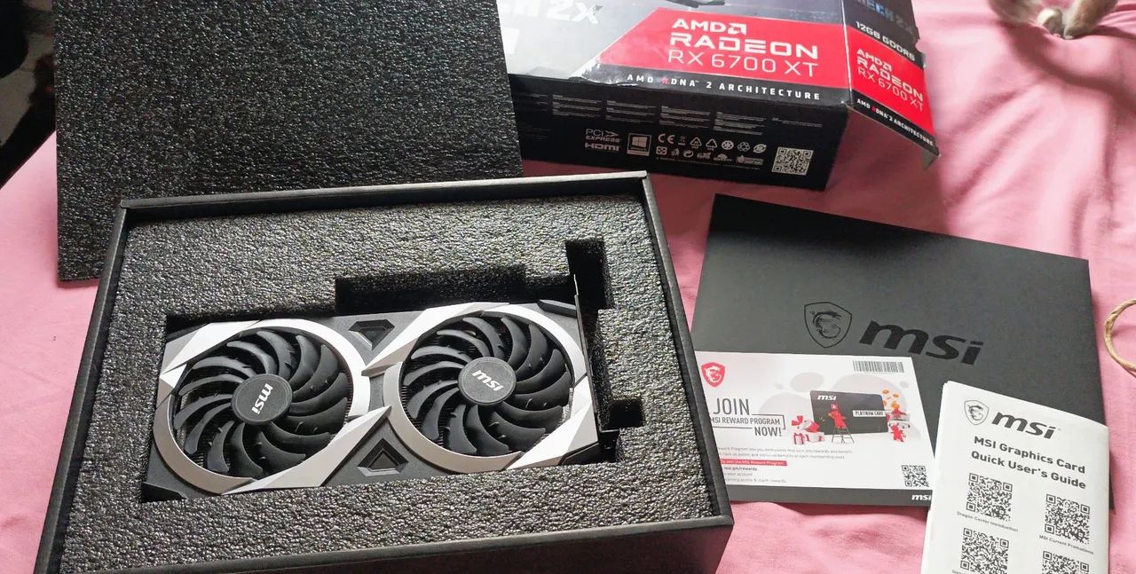 Radeon RX 6700 XT (MECH 2X 12G OC) - Seminovo - Foto 3