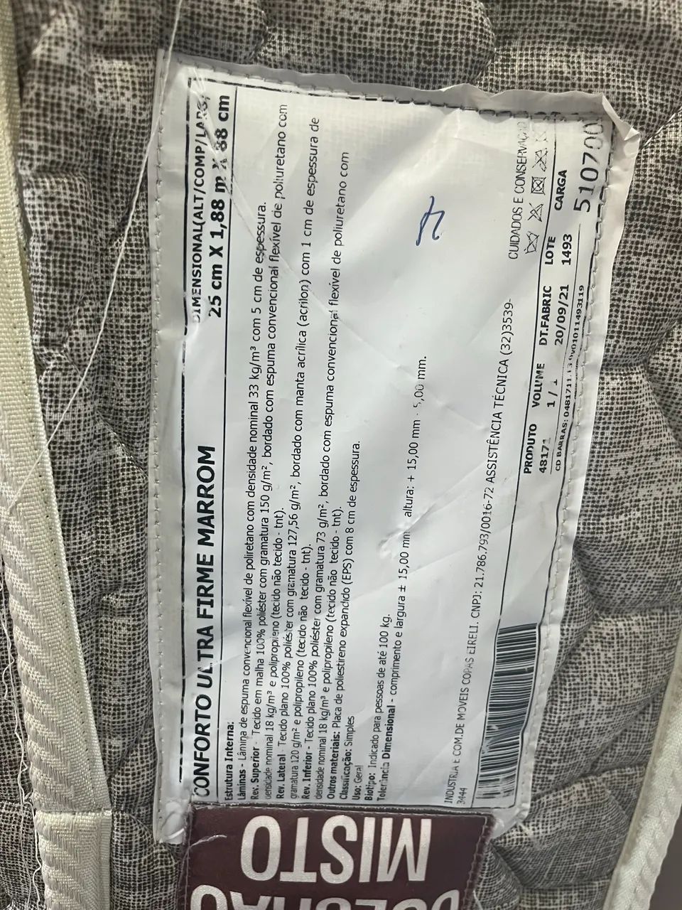 Colchão solteiro Bem firme   - Foto 2