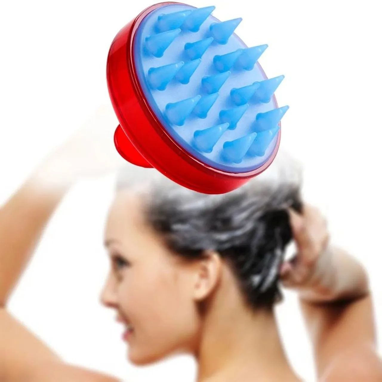 Escova massageadora capilar 