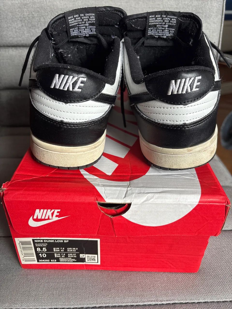 Tênis Nike Dunk Low Panda - Foto 3
