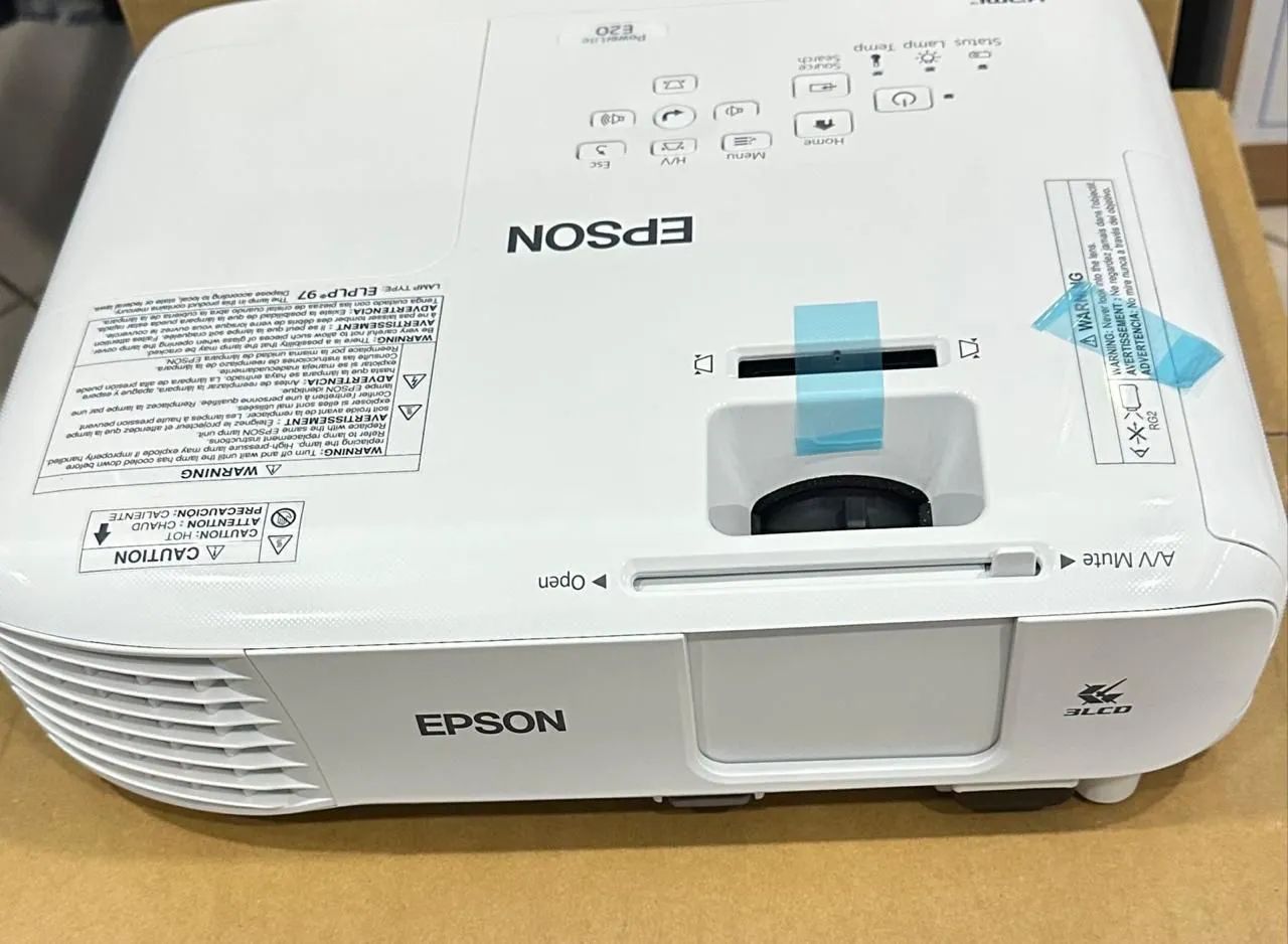 3 Projetores Epson Power Lite E20 - Foto 3