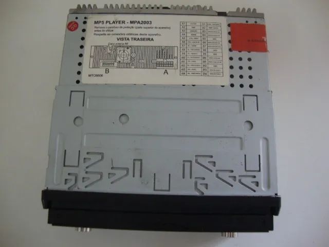 Aparelho DVD Player MP-3 automotivo Marca Aquarius Modelo MPA-2003. - Foto 2
