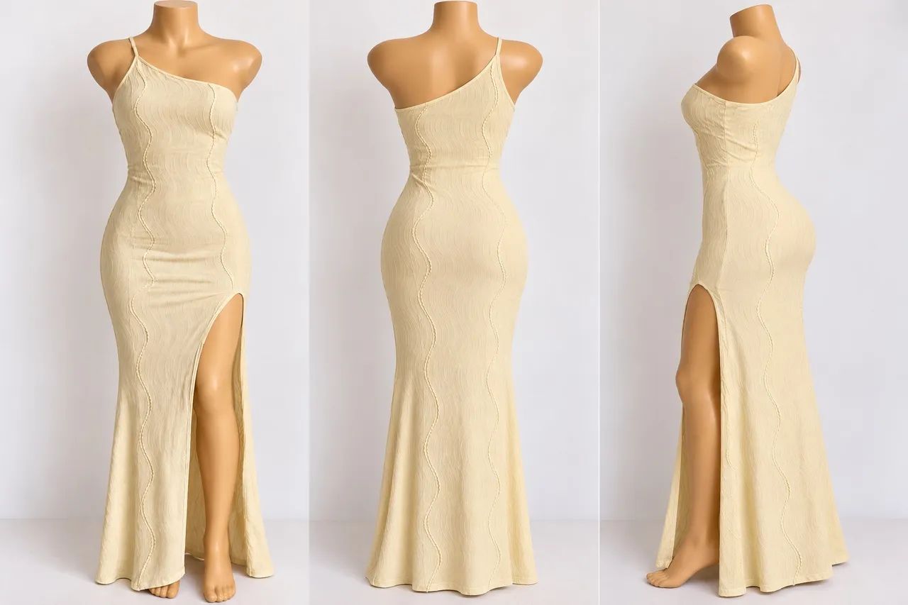 Vestido bege