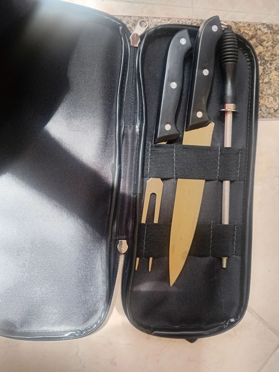  Kit de utensílios para currasco