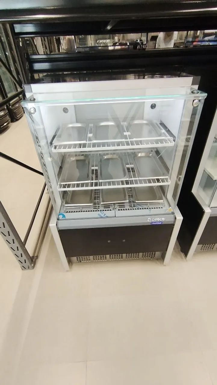 BALCÃO VITRINE ESTUFA 75 CM LINHA AURORA GELOPAR  - Foto 3