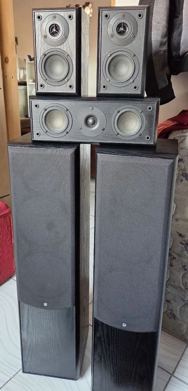 Caixas Home Theater Jamo S 416 HCS 3 . - Foto 2