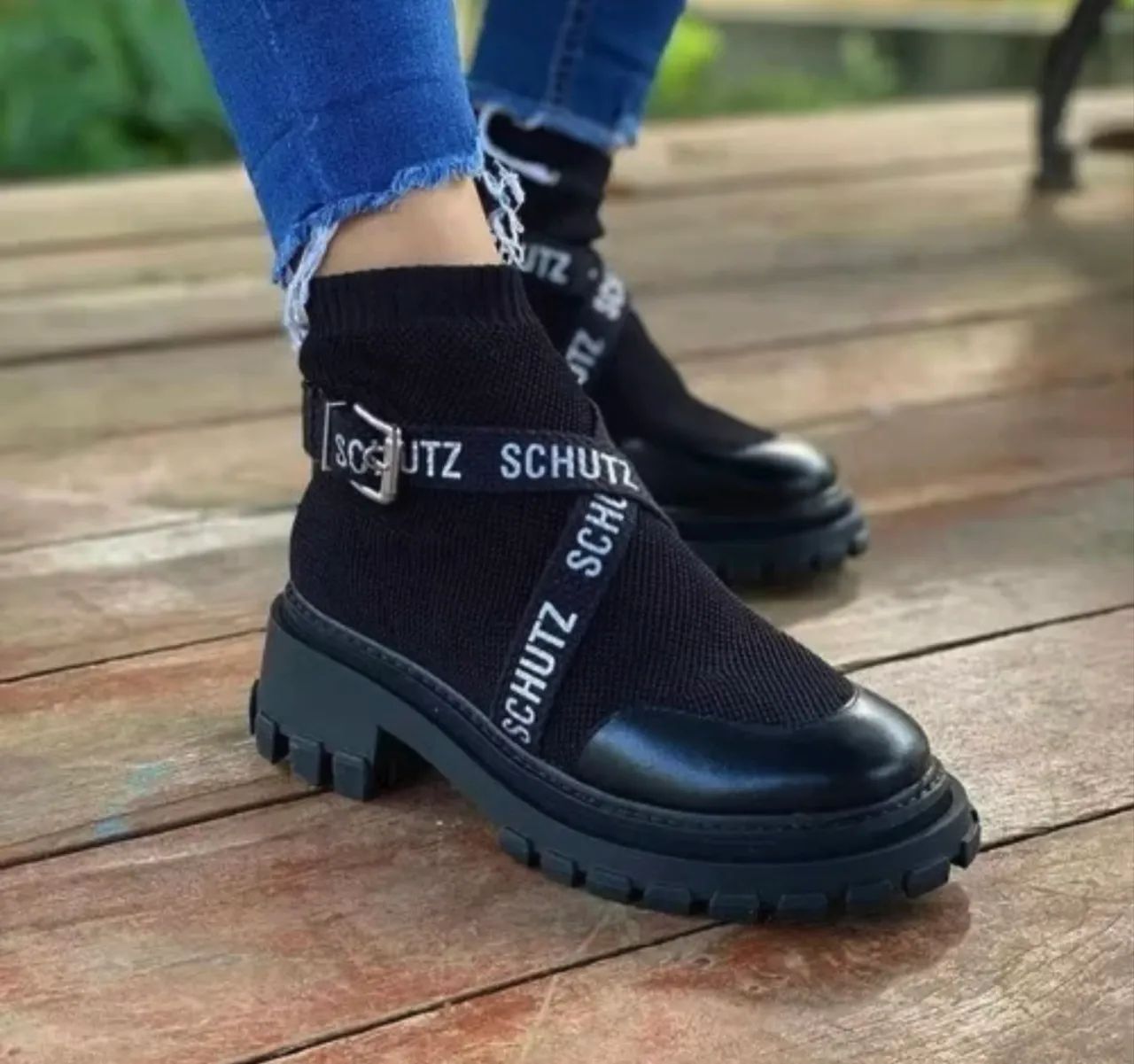 Bota coturno shutz - Foto 2