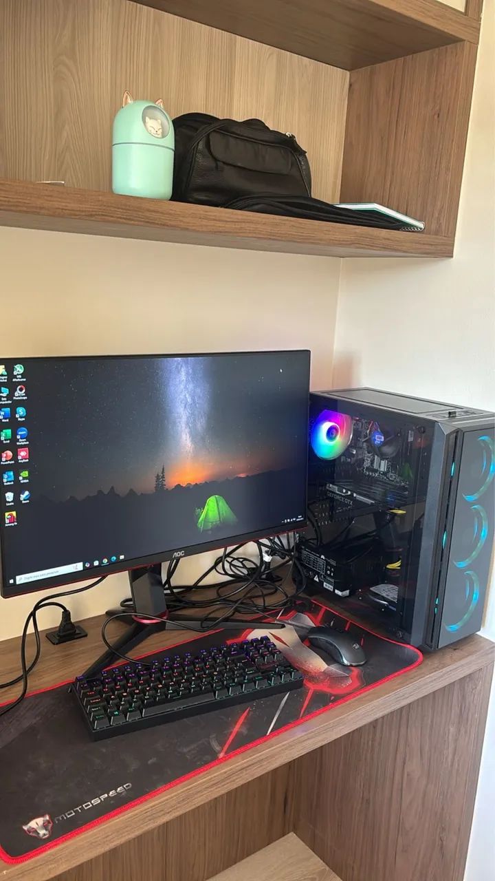 PC Gamer + mouse e teclado mecânico ?