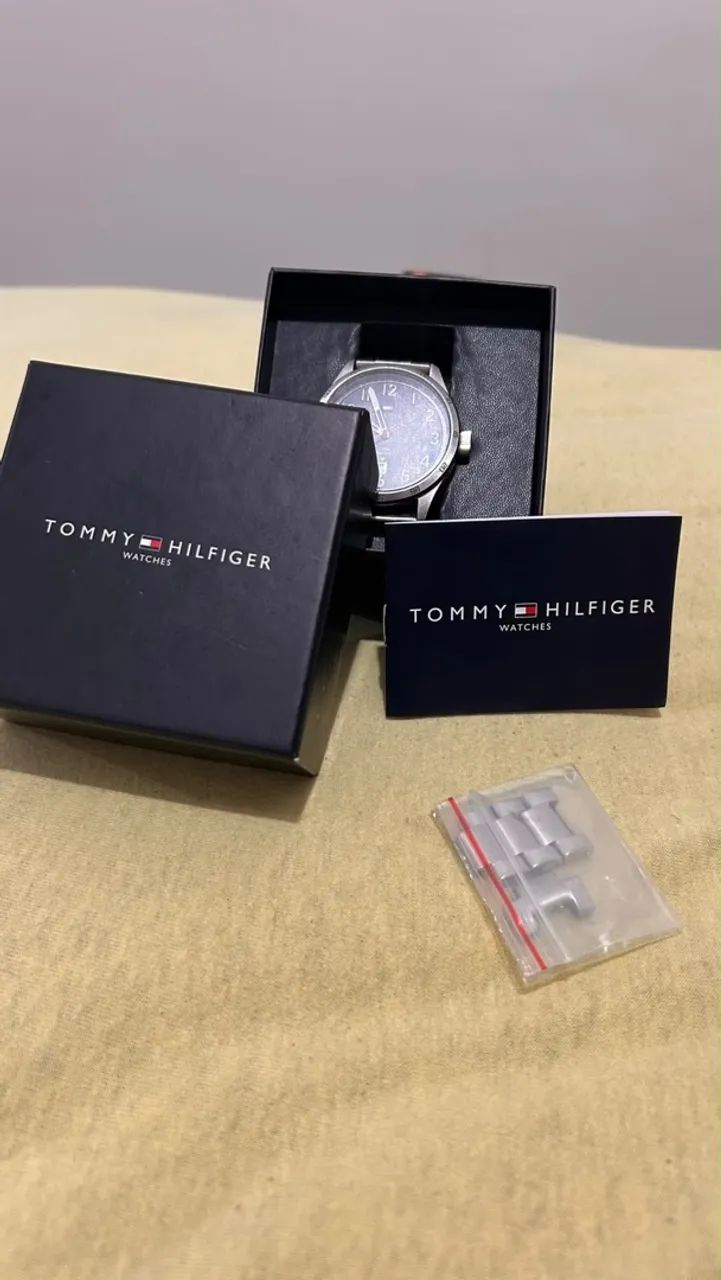 Relógio Masculino Tommy Hilfiger Original em Aço Inoxidável com Caixa - Foto 5