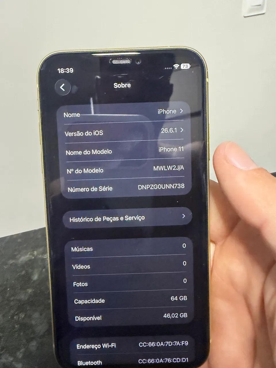 Iphone 11 Yellow 64 Gigas Todo Original - Foto 4