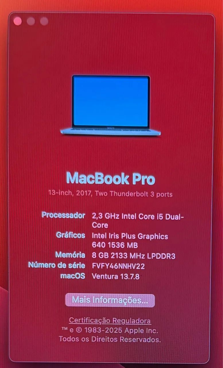 MacBook Pro 2017 - Foto 3