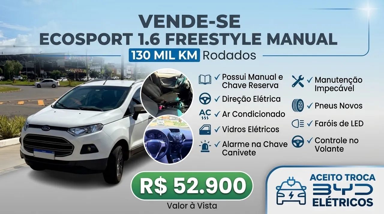 Ford Ecosport EcoSport FREESTYLE 1.6 16V Flex 5p 2015