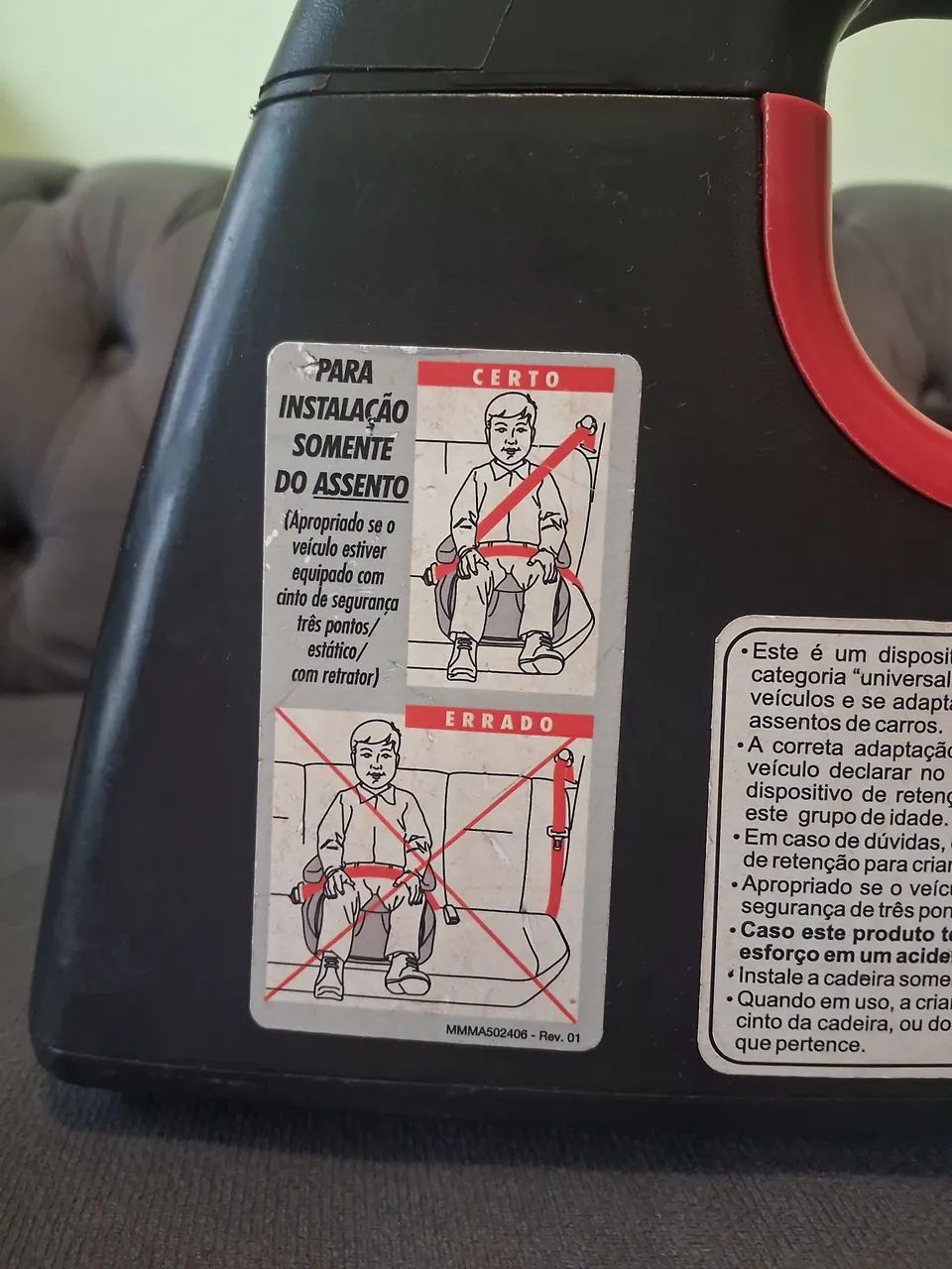 Assento de elevação para carro 15 à 36 kg - Foto 5
