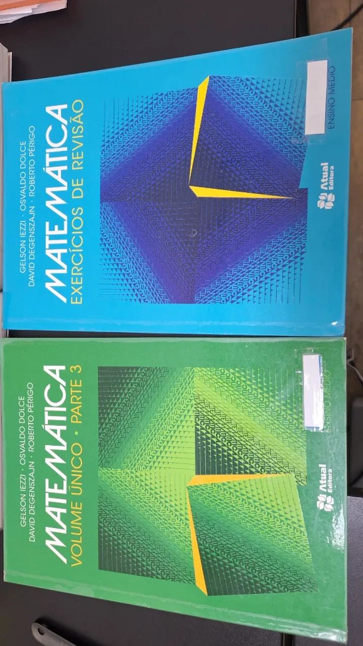 KIT - Livro Didatico  Matematica - Atual Editora - Foto 2