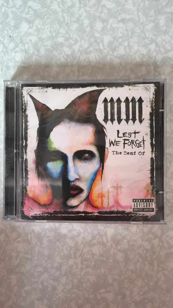 MARILYN MANSON / LEST WE FORGET DXエディション CD Marilyn Manson Duplo CD+DVD - Lest We Forget - Best of.. - CDs
