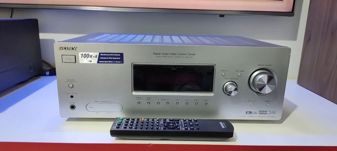 Receiver Sony 6.1 Str DG500
