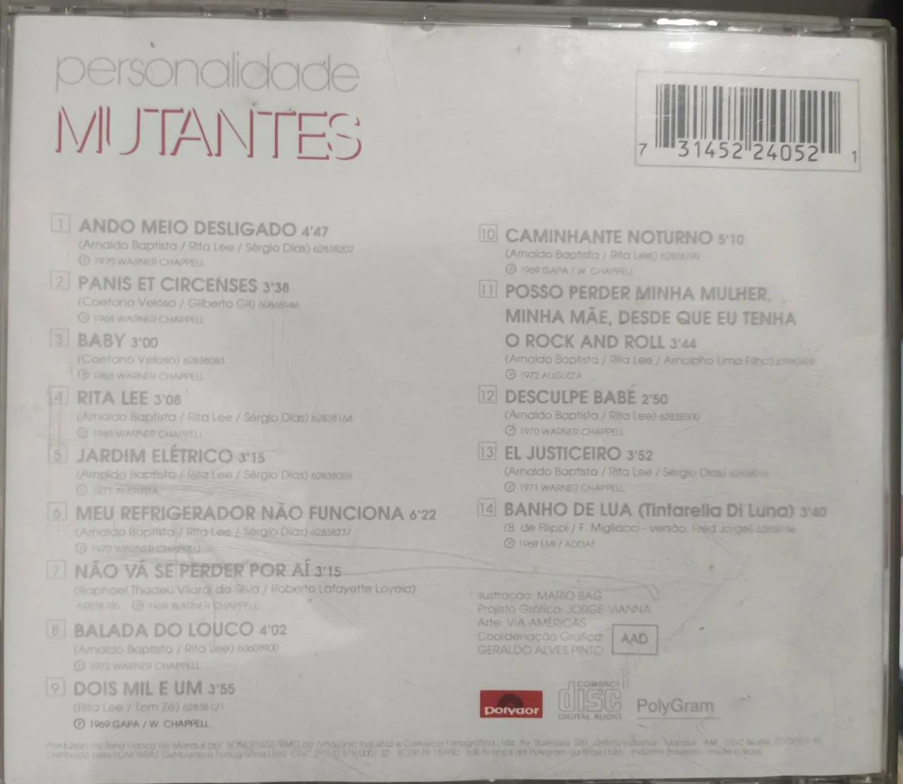 CD - Mutantes  - Foto 2